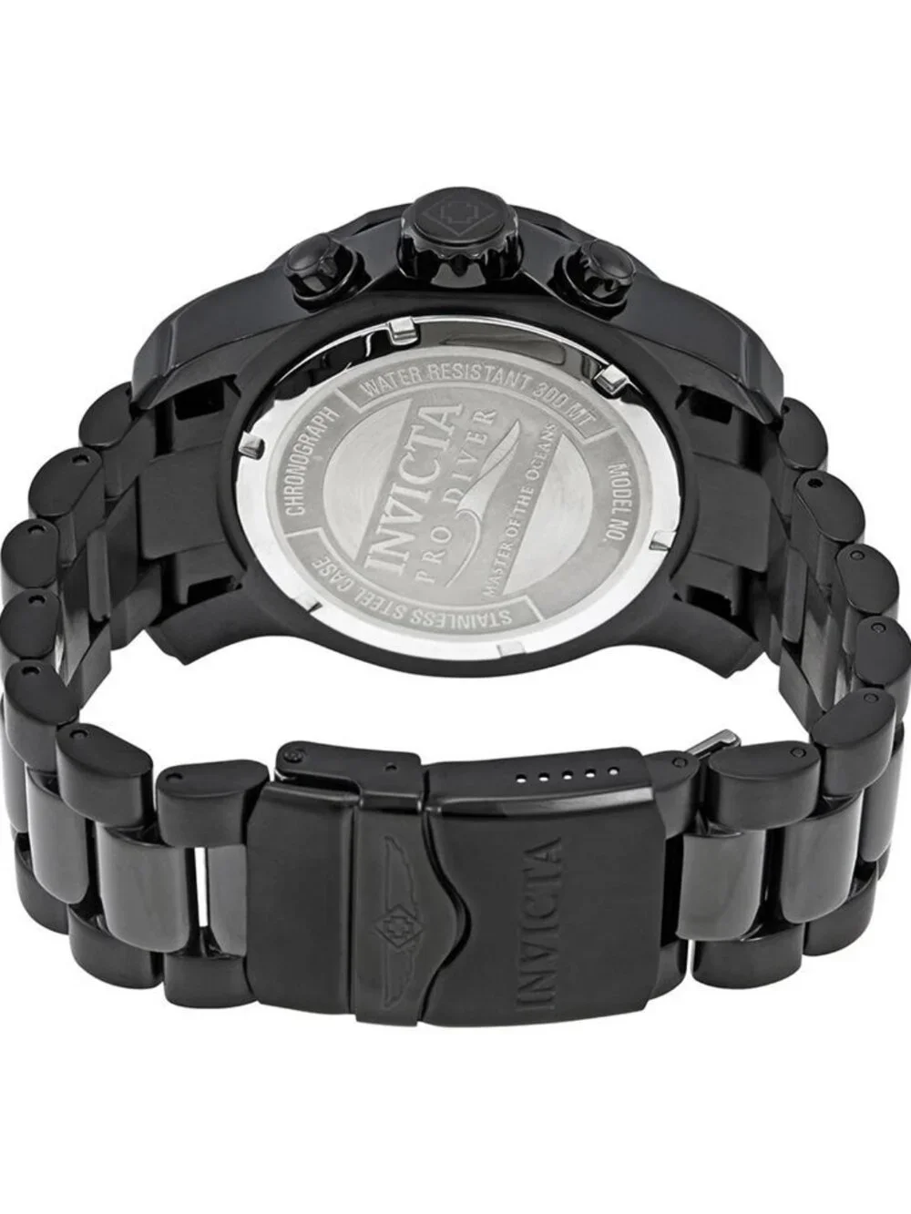 NWT Invicta Pro Diver Chronograph Black Open Weave Dial Men's Watch